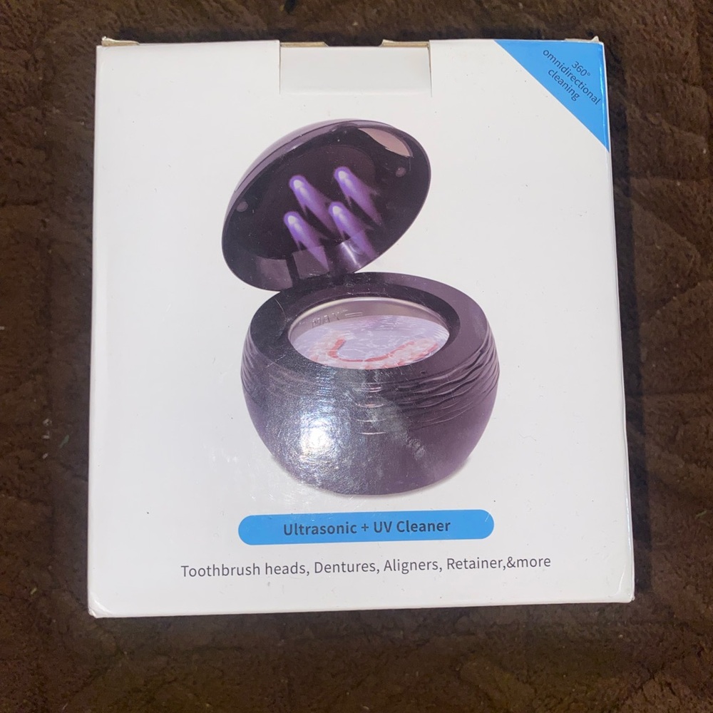 Ultrasonic UV Cleaner - Black